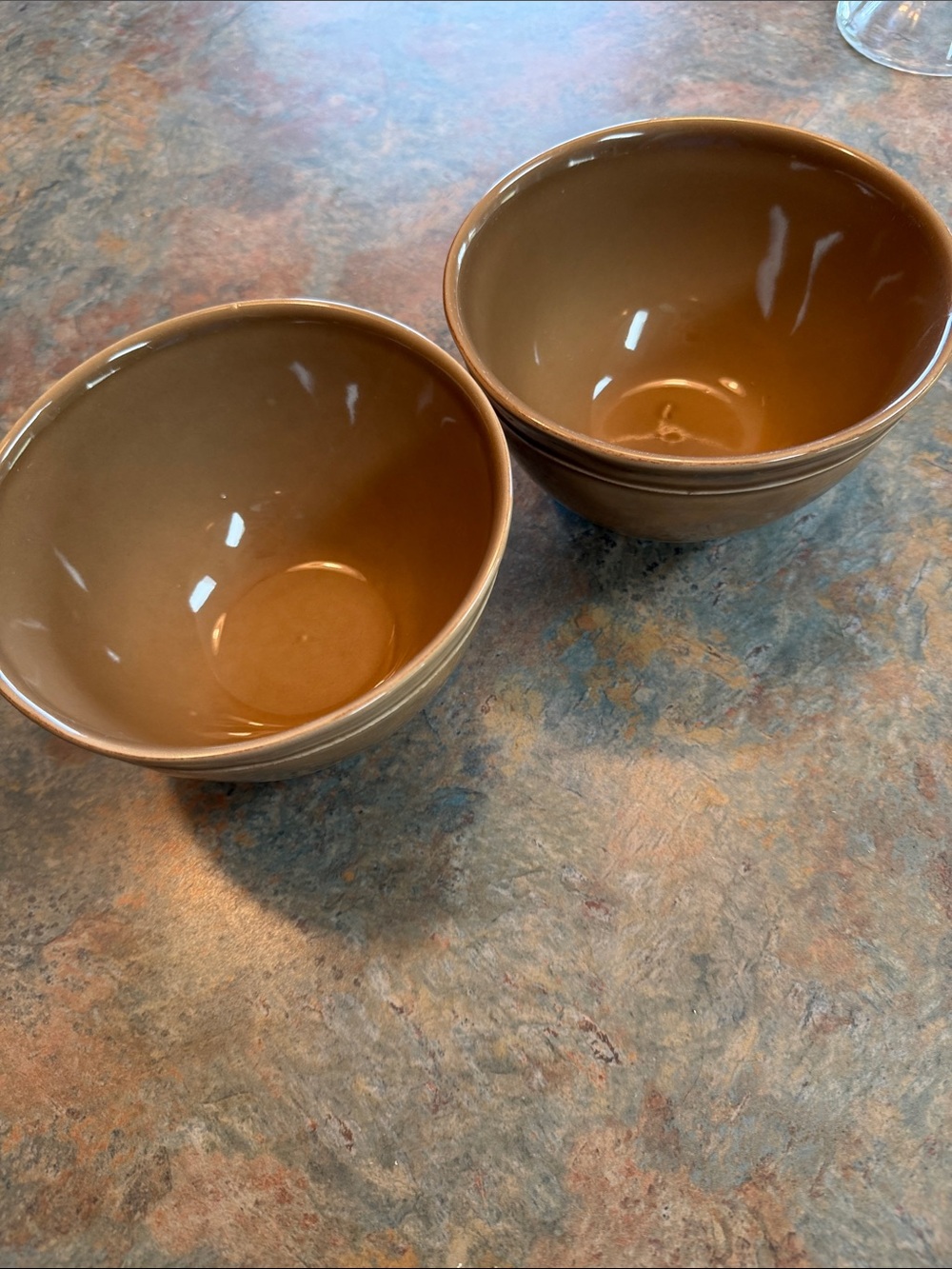 Pottery Barn Cambria cereal/soup bowls handcrafted in Portugal.  Good condition.